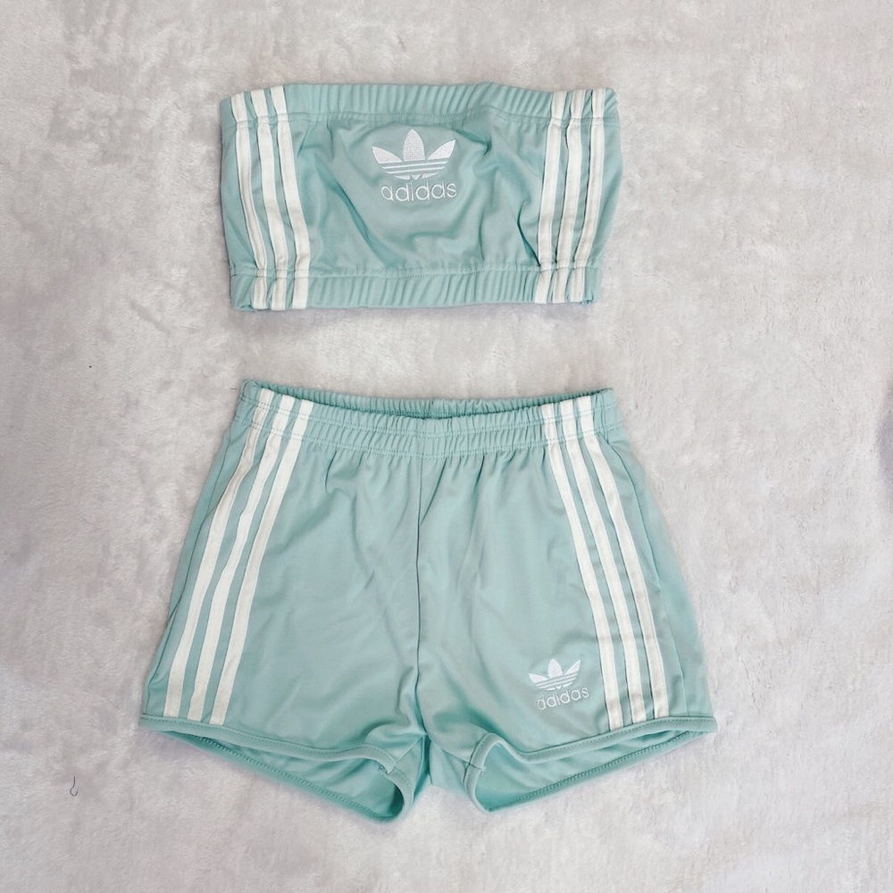 Teal Adidas CLASSIC CUT 2PC SET